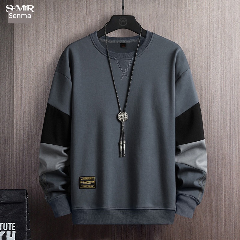 easy Round neck leisure time Plush thick Autumn and winter Sweater