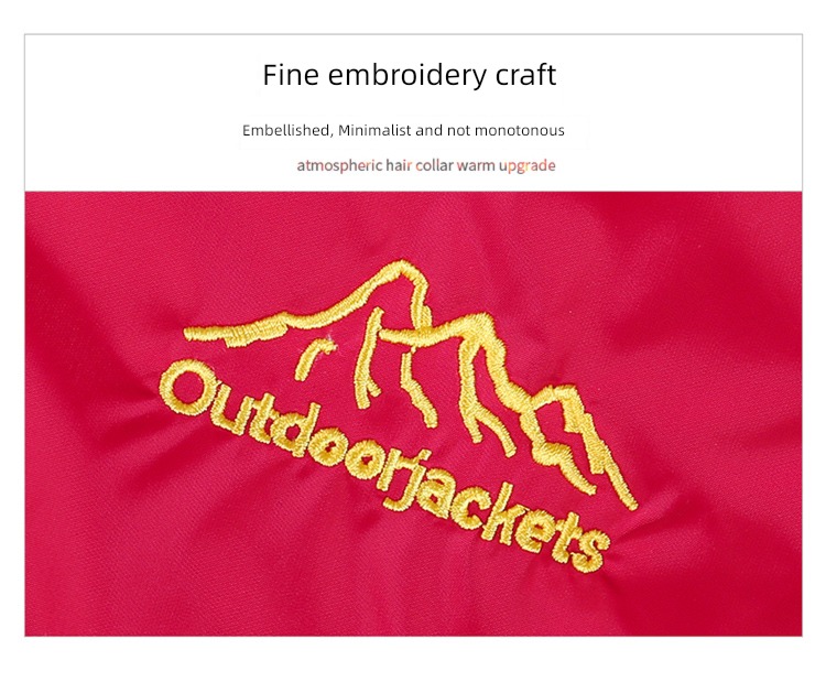 Woodpecker leisure time keep warm Wear out Down cotton Vest