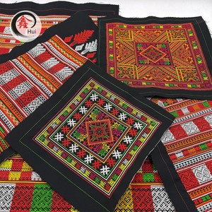 Yao Ethnic Minority's Unique Style Yao Embroidery, Miao Embroidery, Imitation Handmade Cross-Stitch, Clothing Accessorie