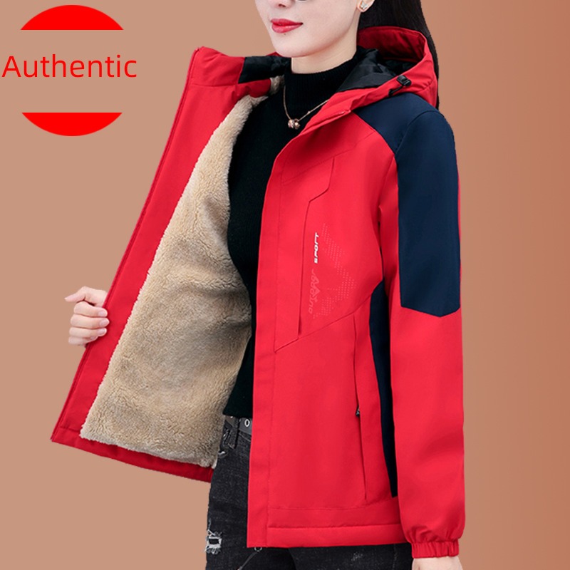 Hot money middle age mom leisure time Cotton ma'am short coat