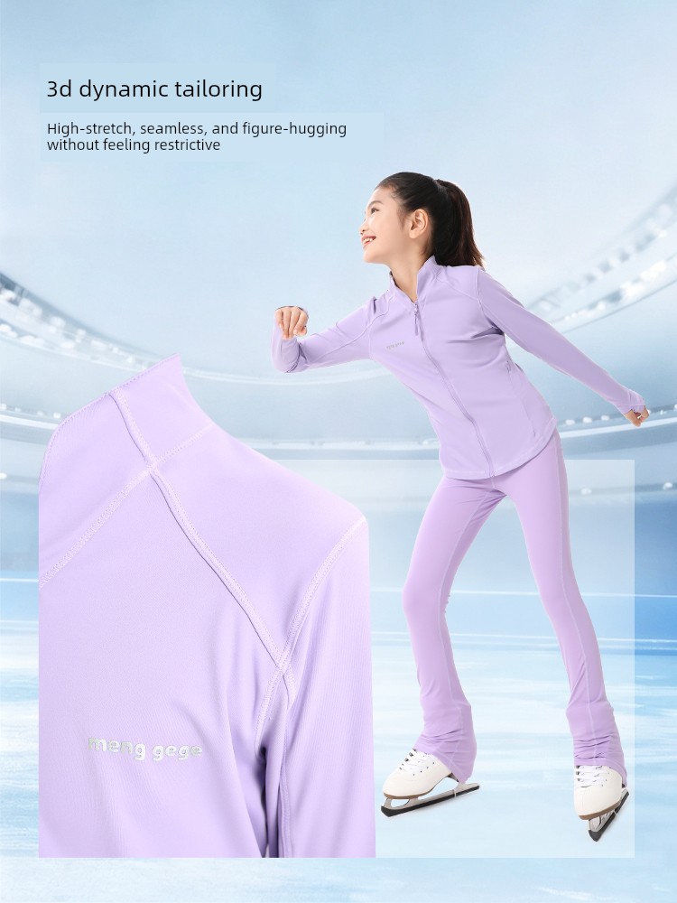 Tops High Elastic Breathable Jacket Pants Training Wear — 2