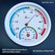 Household indoor and outdoor thermometer long strip refrigerator temperature and humidity meter agricultural vegetable greenhouse breeding high-precision wet and wet meter