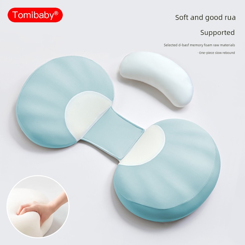 Domibaby Pregnancy Pillow, Waist Support Side Sleeping Pillow, Belly Support U-Shaped Pillow, Special Pillow for Sleeping during Pregnancy, Shell Pillow — 6