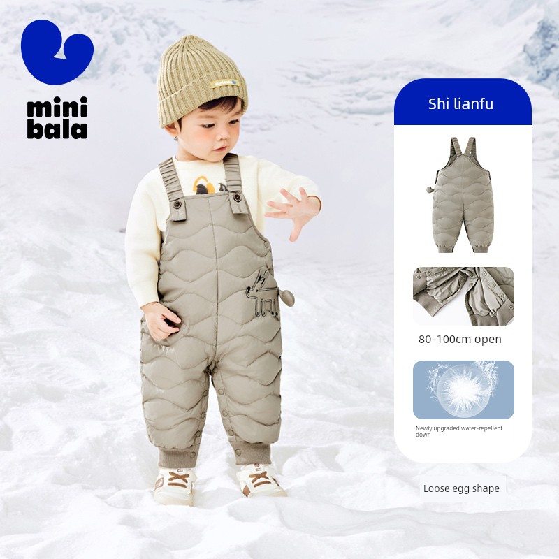 [Real Velvet] Mini Balabala down Jacket for Boys and Girls, Cute Children's Baby Coat, New Winter Product — 3
