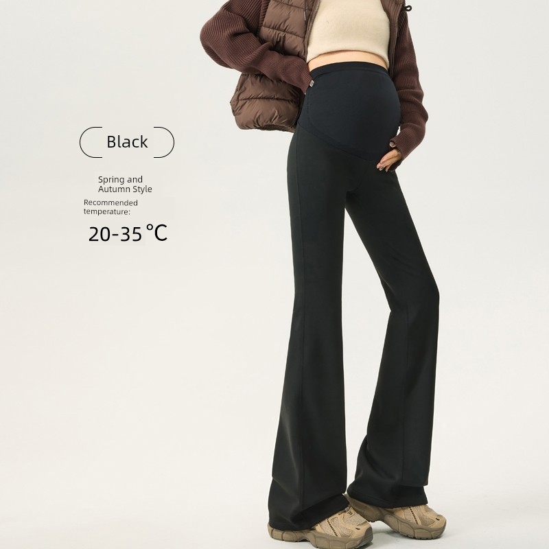Maternity Pants for Outdoor Wear, Spring and Autumn Style, Slightly Flared, Suitable for Pregnant Women, Do Not Squeeze the Belly, Do Not Slip Down, for — 6