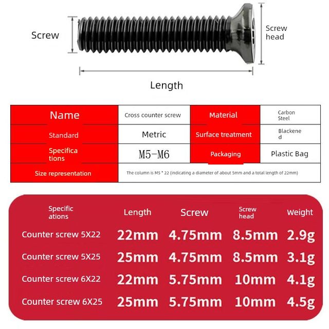 Adapted to the electric drill reverse teeth Rossi charging drill cross reverse teeth screw drill head drill clip screw accessories