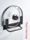 Kitchen pot lid rack wall-mounted punch-free space aluminum belt water connection multi-function household wall storage rack
