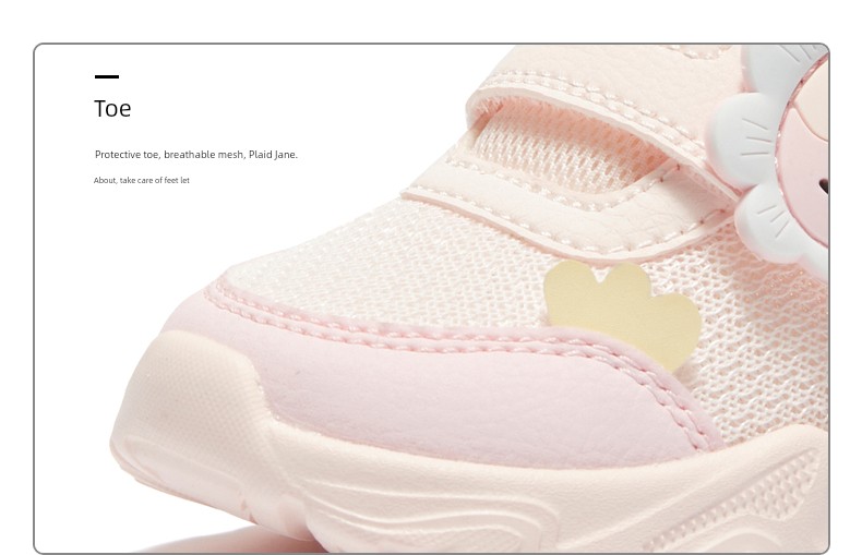 361 Degrees Children's Shoes for Girls, Toddler Shoes, Autumn New Model, Girls' Sports Shoes, Breathable Mesh Baby Shoes — 13