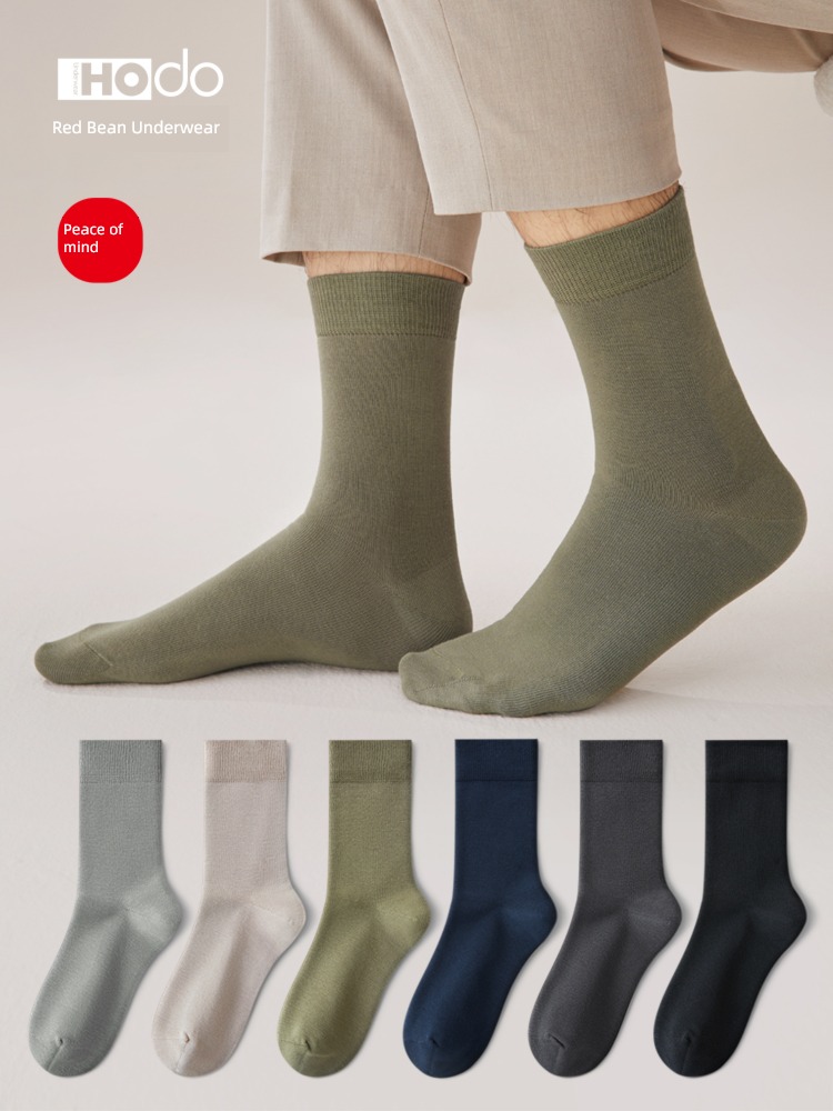 man Combed cotton keep warm leisure time motion Socks