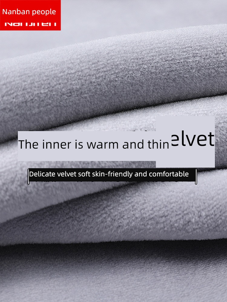 NGGGN Long sleeve leisure time Autumn and winter Plush shirt