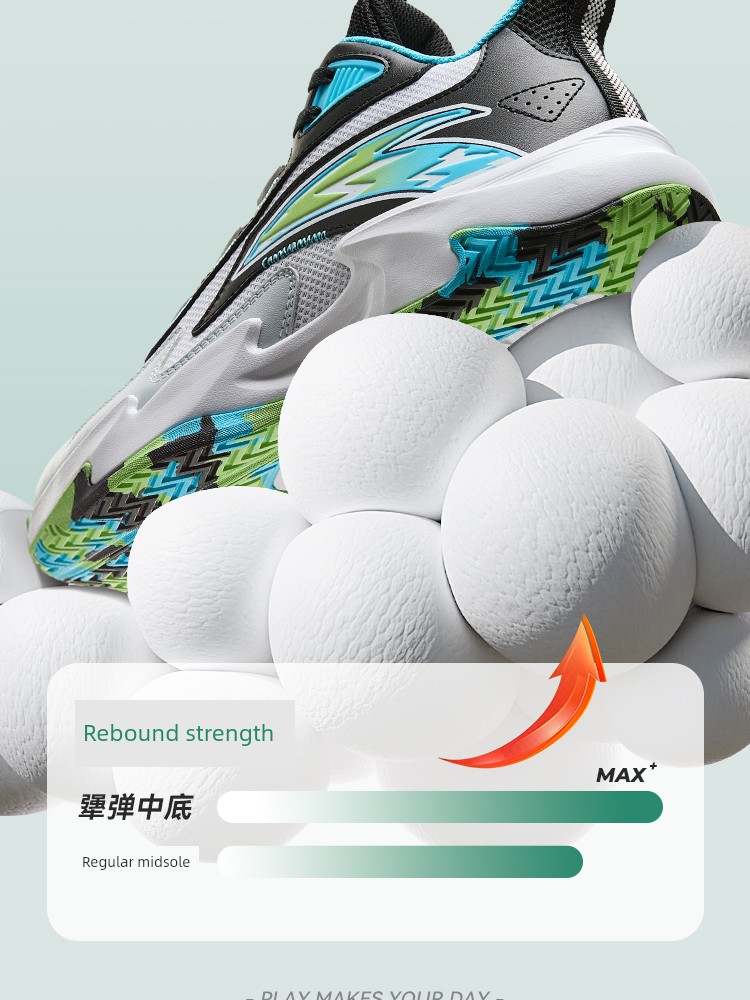 Trial | Anta Kids Boys' New Autumn Model Professional Practical Youth Training Basketball Shoes Sports Shoes — 4