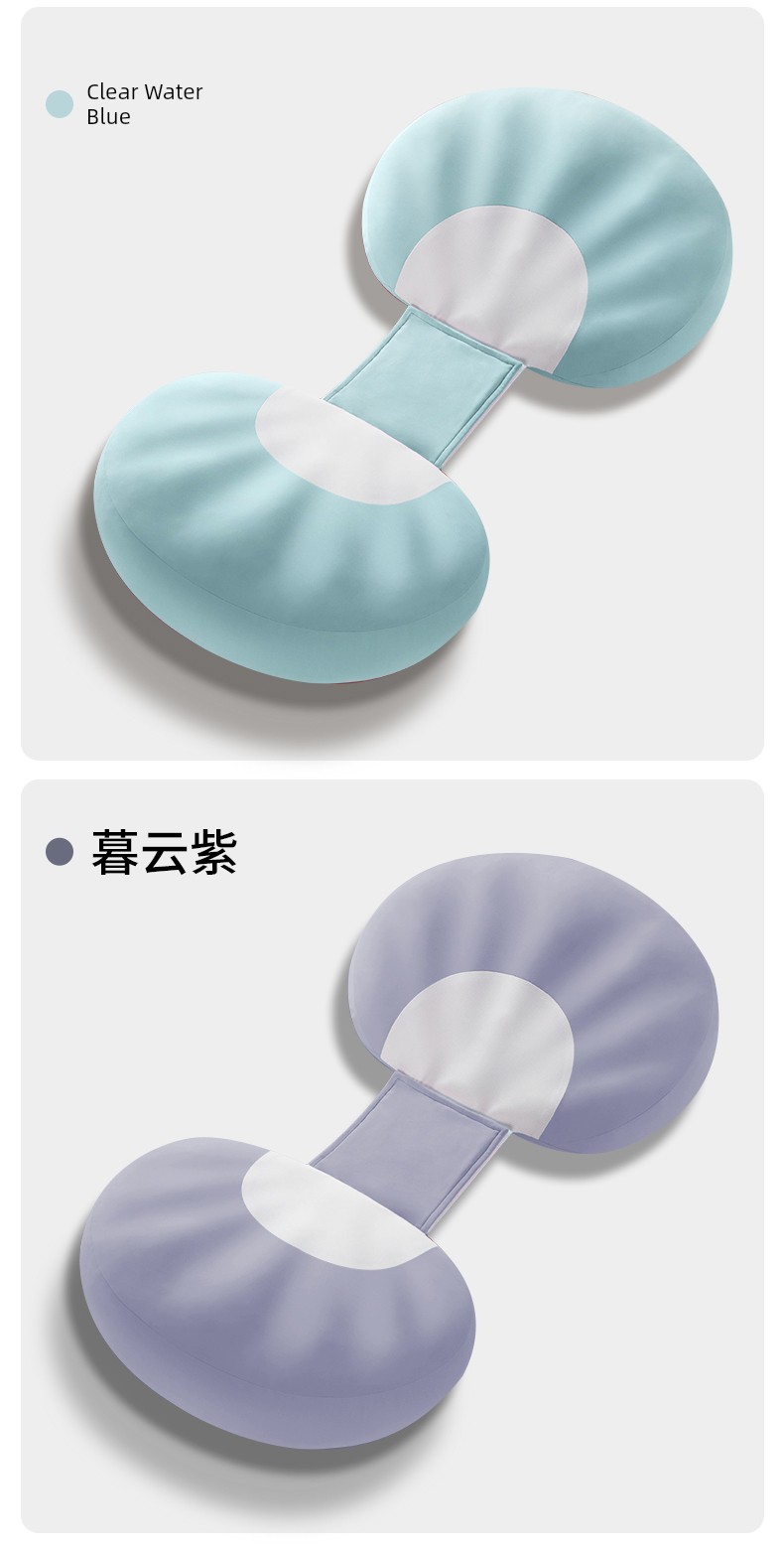 Babywatch Pregnancy Pillow Side Sleeping Pillow Waist Support Side Sleeping Pillow Belly Support Pregnancy Sleep Aid Special Gift — 19