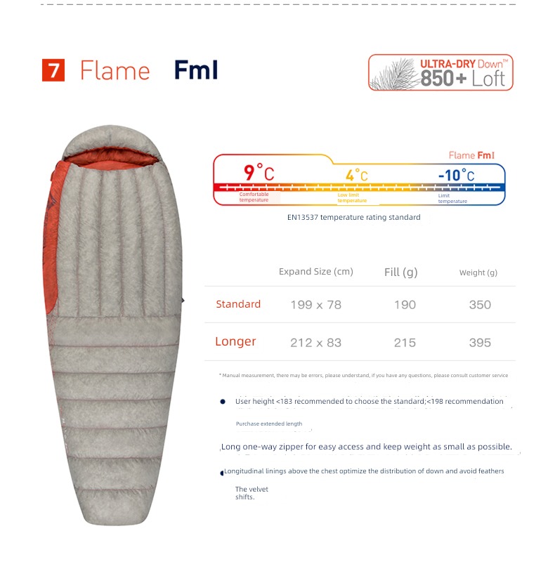 ma'am travel outdoors Cold proof keep warm goose down Sleeping bag