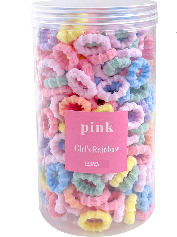 Children's Hair Ties Do Not Damage Hair, High Elasticity Towel Rings, Baby Hair Ties, Elastic Bands for Thin Hair, Durable Hair Accessories, Girls' Hair — 2