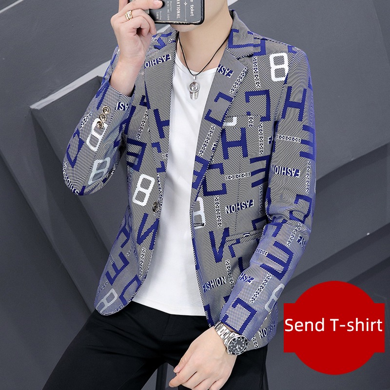leisure time Self-cultivation trend personality Autumn  suit loose coat