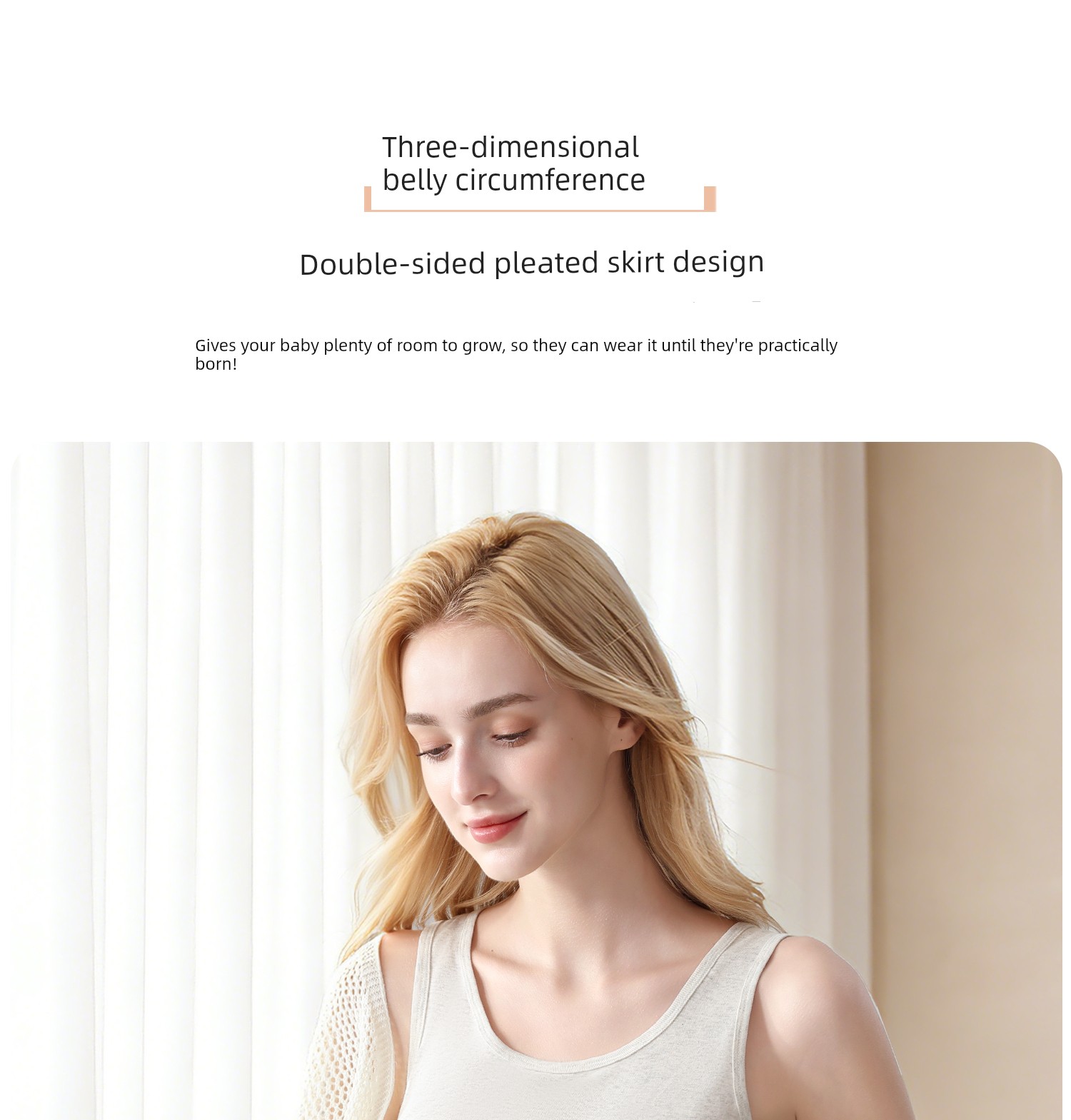 All Cotton Dralon Autumn and Winter Special Heattech Intimates Pregnant Women — 14