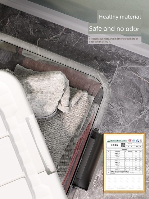 Storage box transparent plastic household toys snacks groceries sorting clothes and items super large capacity thickened storage box box