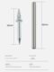 Two-way markless nails sheep horn nails solid wood skirting line nails woodworker single-head double-head no-headed tack back two-end pointed nails