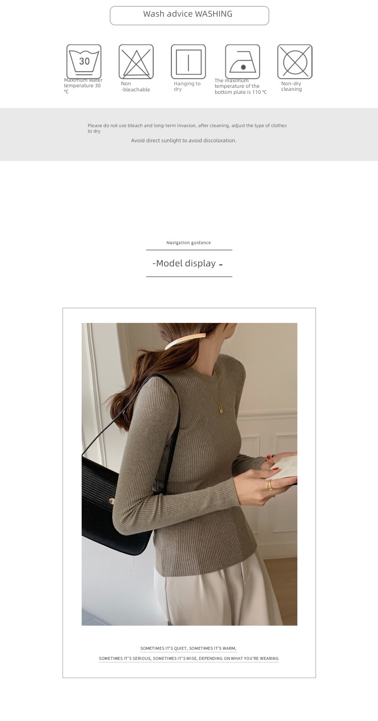 Inner lap Foreign style Self-cultivation black knitting Long sleeve Blazer