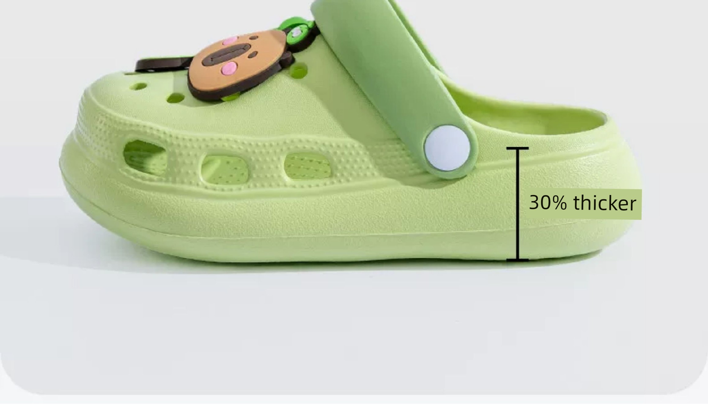 Pig Daddy Capibara Children's Summer Slippers for Boys, Non-Slip Home Sandals for Older Children, Beach Clogs for Girls — 7