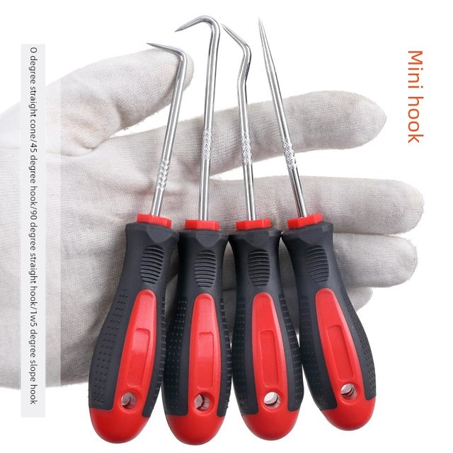 Oil seal driver mini hook hook gauze window press strip rubber strip disassembly sealing ring rubber ring auto repair tool puller