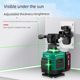 Infrared leveling instrument for high-precision, strong light, thin line, blue light, sunlight, outdoor automatic leveling instrument
