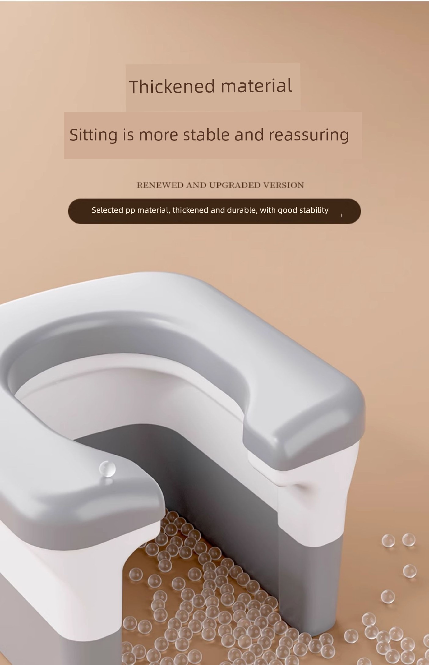 Portable Toilet Chair for Pregnant Women and Elderly People, a Mobile Toilet Seat for Squatting, a Portable Toilet Aid — 20