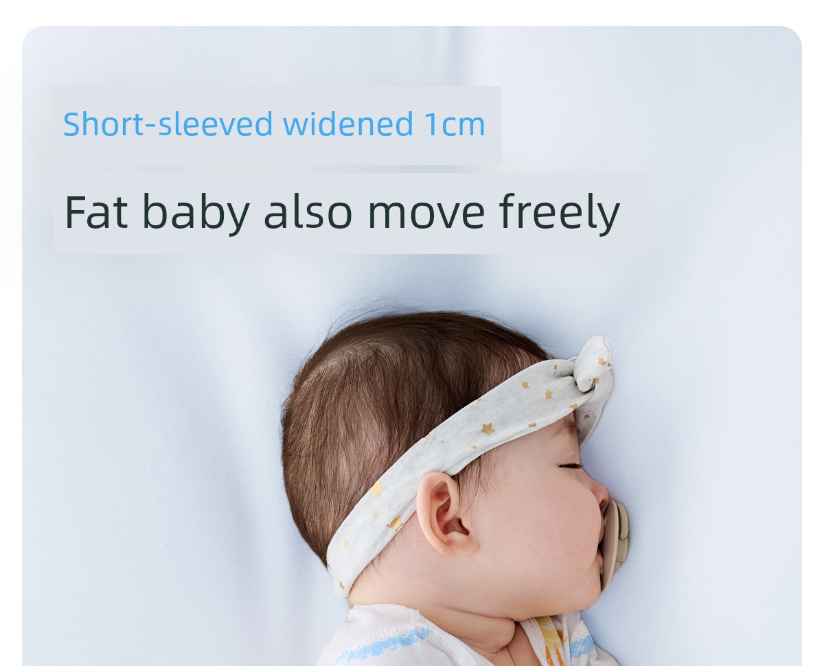 Baby Baby Thin Newborn Breathable Summer Clothing Onesie — 17