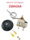 30-110 degrees 50-300 degrees electric oven frying oven knob thermostat Noodle soup pot temperature control switch 220V25A