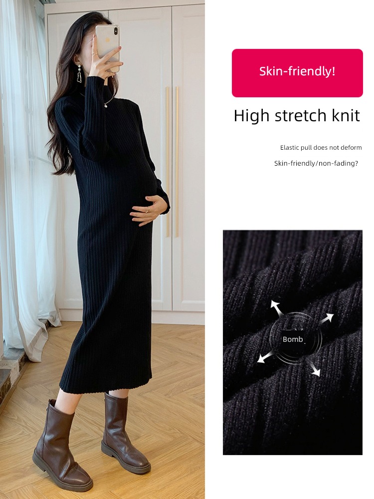 pregnant woman easy Condom have more cash than can be accounted for Inner lap Fat mm Knitted skirt