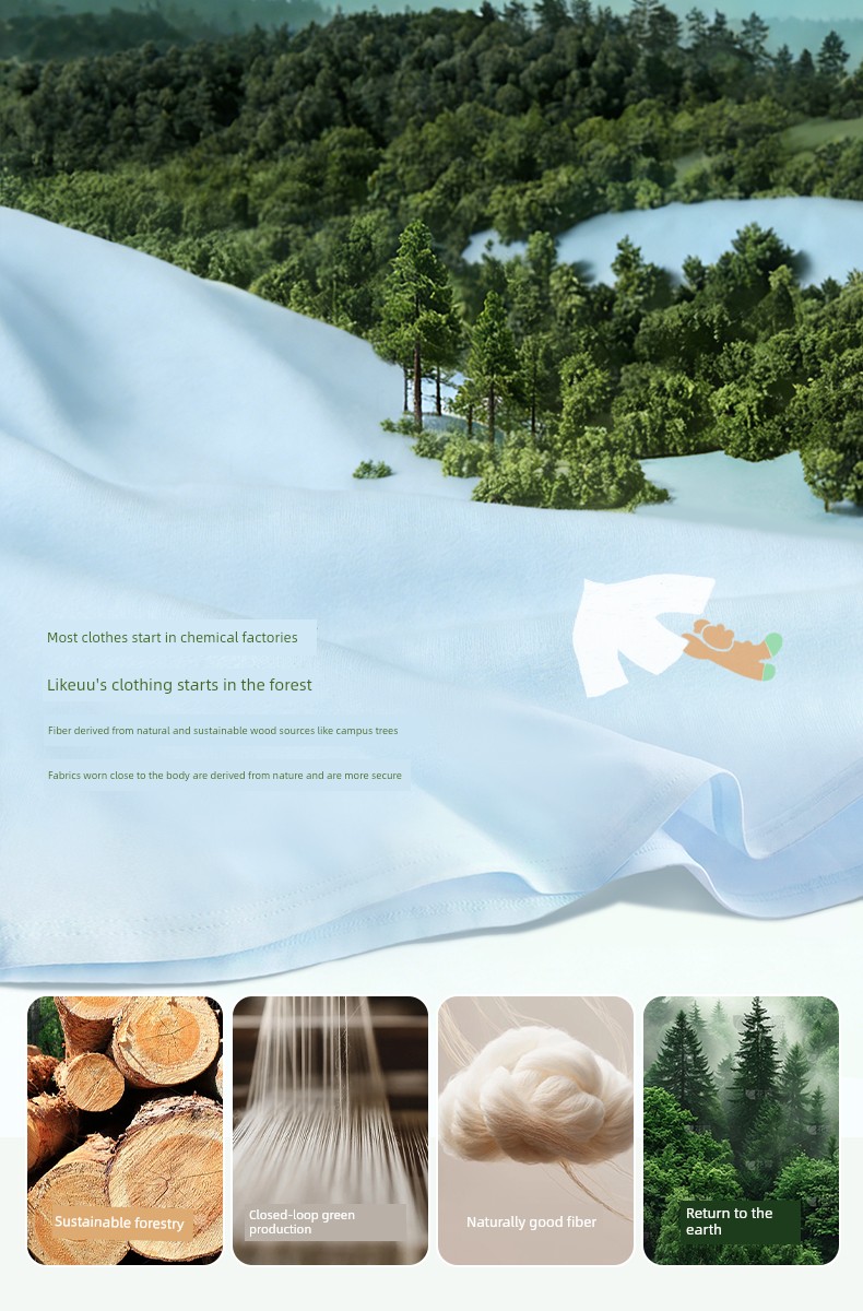 【Likeuu Special Offer】Ubras' Likeuu Children's and Adult Pure Cotton/Modal Underwear 5-Pack Dr — 38