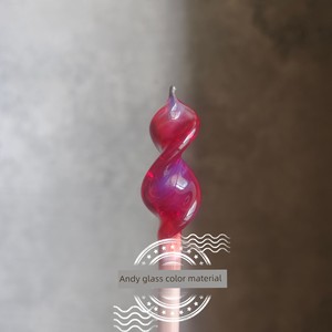 Exp29 Pomegranate Baby Protein Red Glass Blowing Rods Colorful High Borosilicate Glass Hard Material