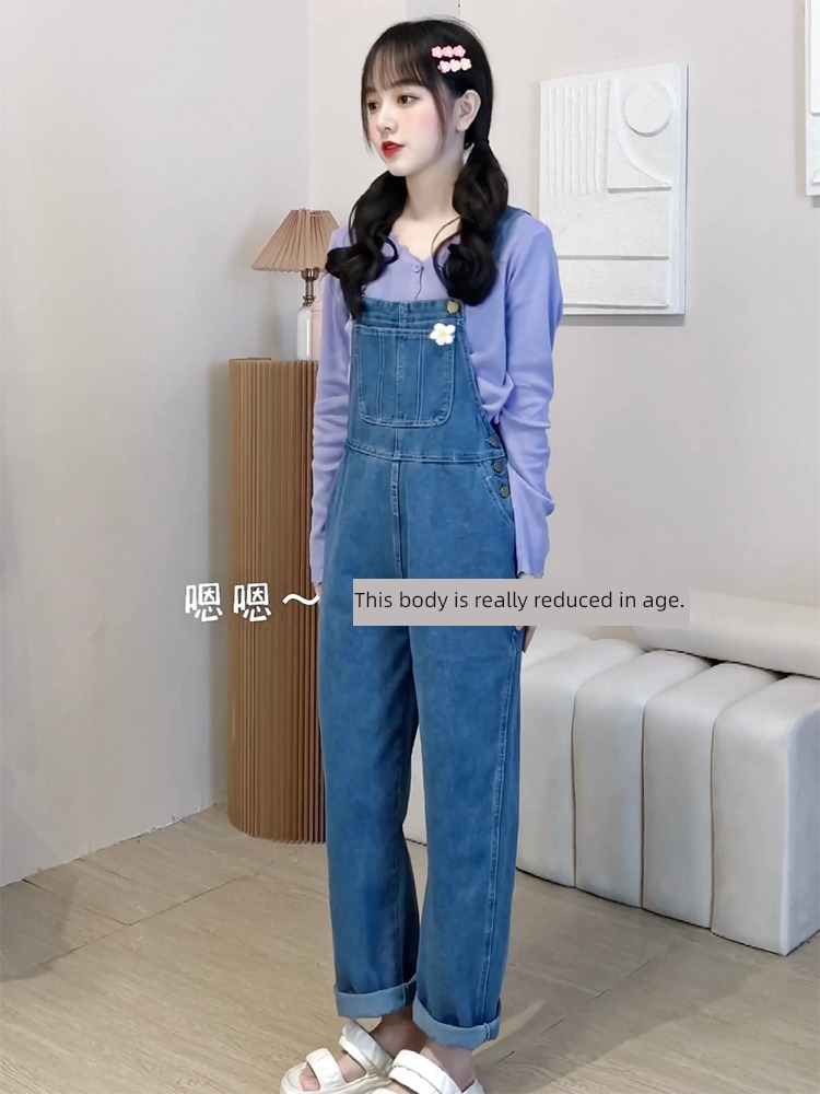 Pachachi High waist Fashion cowboy rompers Conjoined
