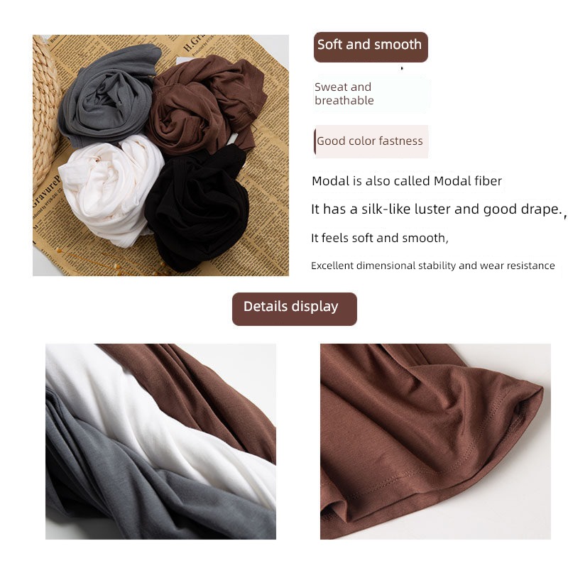 modal  Long sleeve T-shirt Foreign style Show thin Undershirt