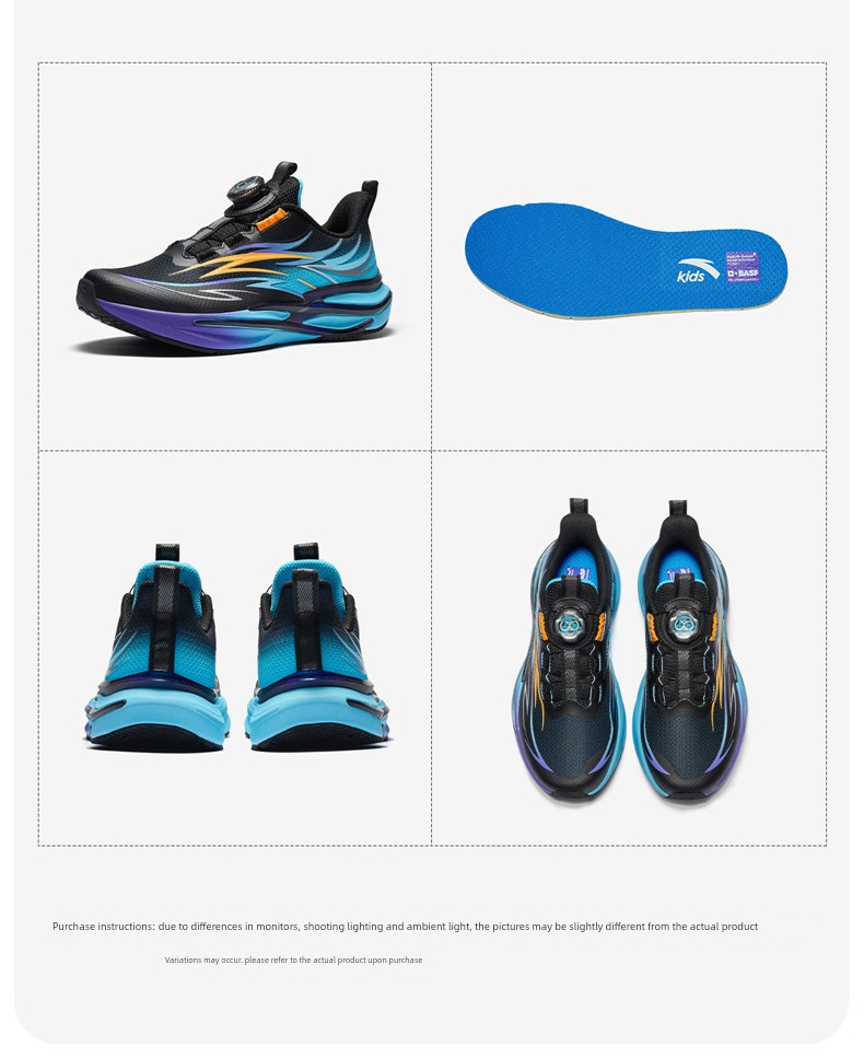 Red Flame | Anta Running Shoes 2026 Autumn New Sports Shoes Children's Shoes Boys and Girls Running Shoes Trendy and Cool for Teenagers — 16