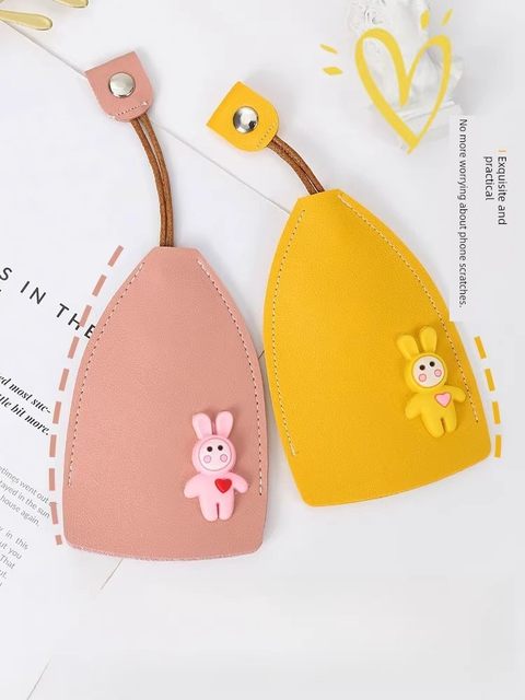 Creative pull-out personalized car key storage bag for women's mini key bag cute key protection case