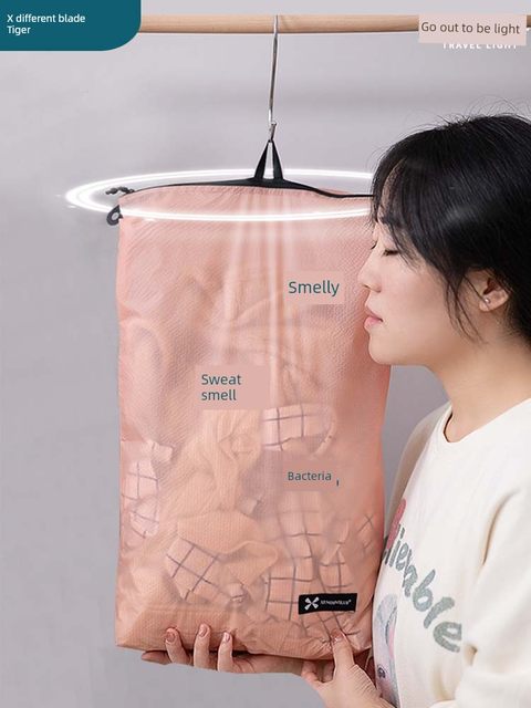 Sports-specific dirty laundry bags gym portable clothing moisture-proof packaging bags lightweight travel waterproof clothing storage bags