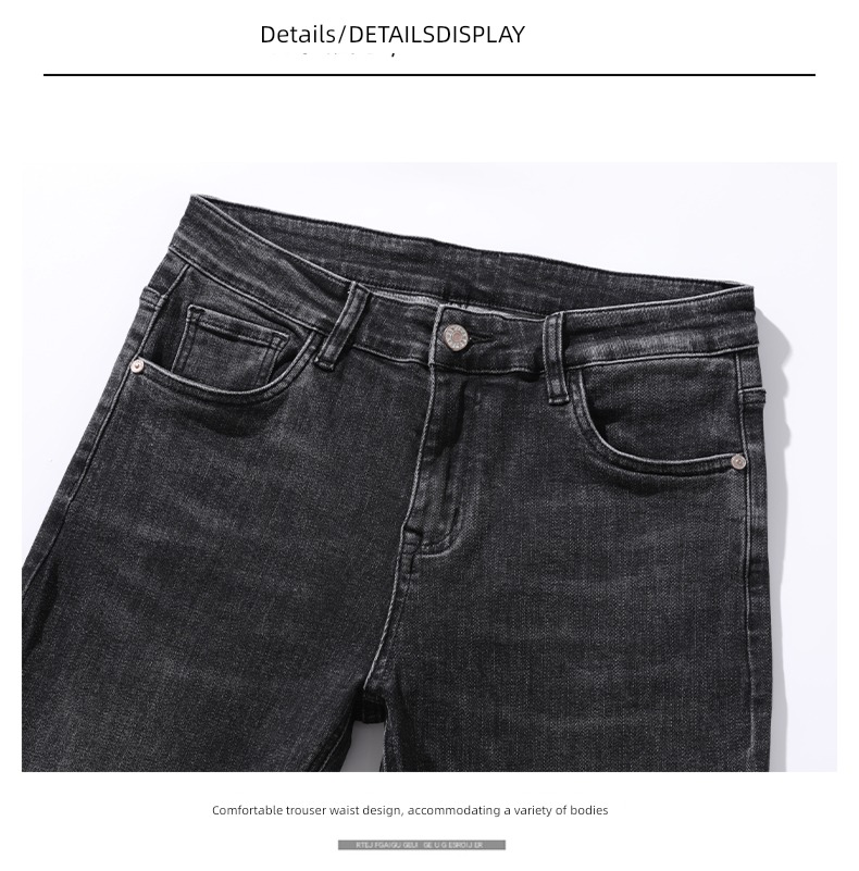 jeep JEEP black Autumn and winter trend Jeans