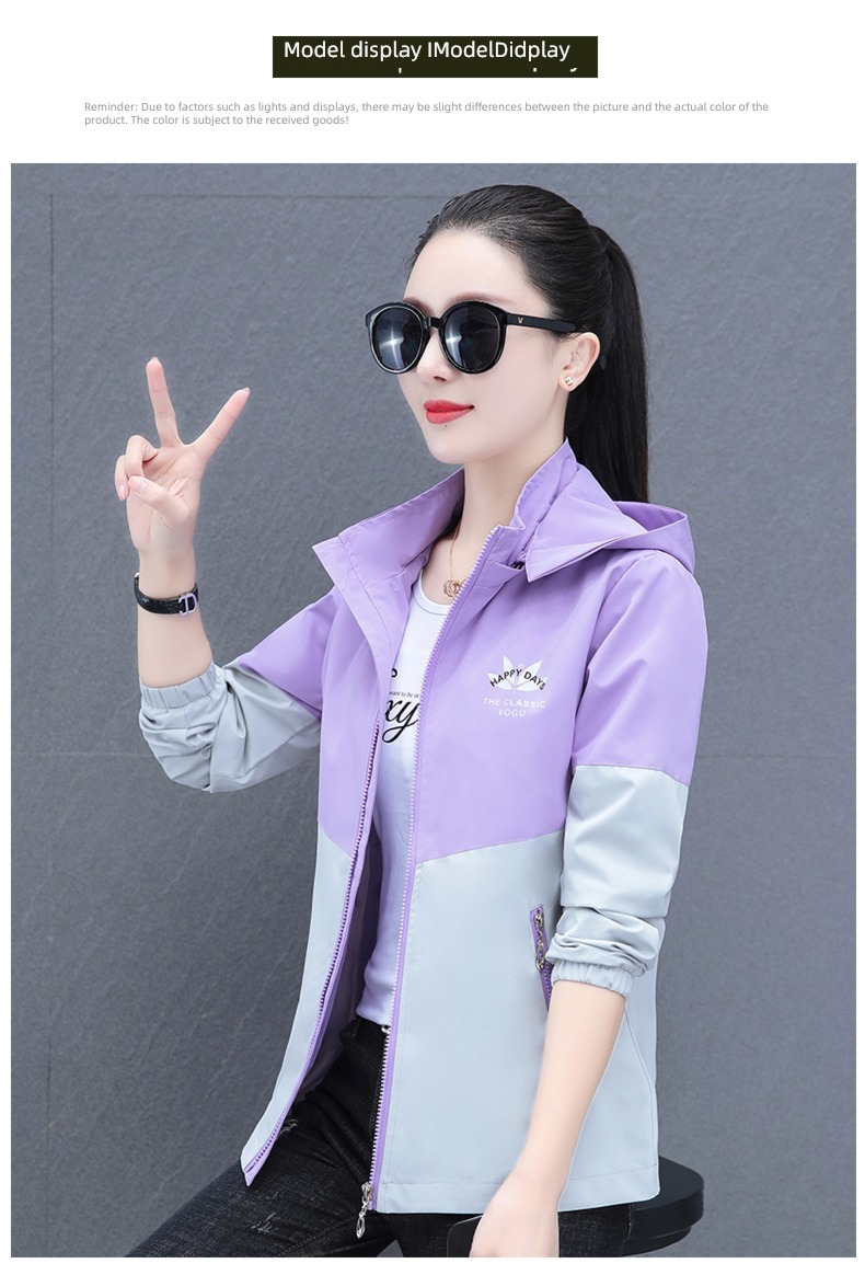 loose coat female Hooded leisure time motion have cash less than that is registered in the accounts pizex