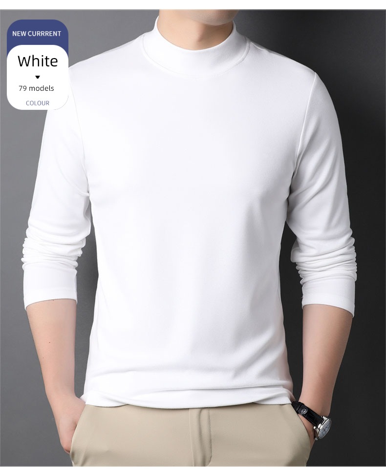 Romon man keep warm Undershirt Sweater Long sleeve T-shirt