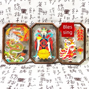 No-Filigree Enamel Craftsmanship, Intangible Cultural Heritage, Handmade DIY Materials, Glass Tea Tray, Cloisonné, Holi