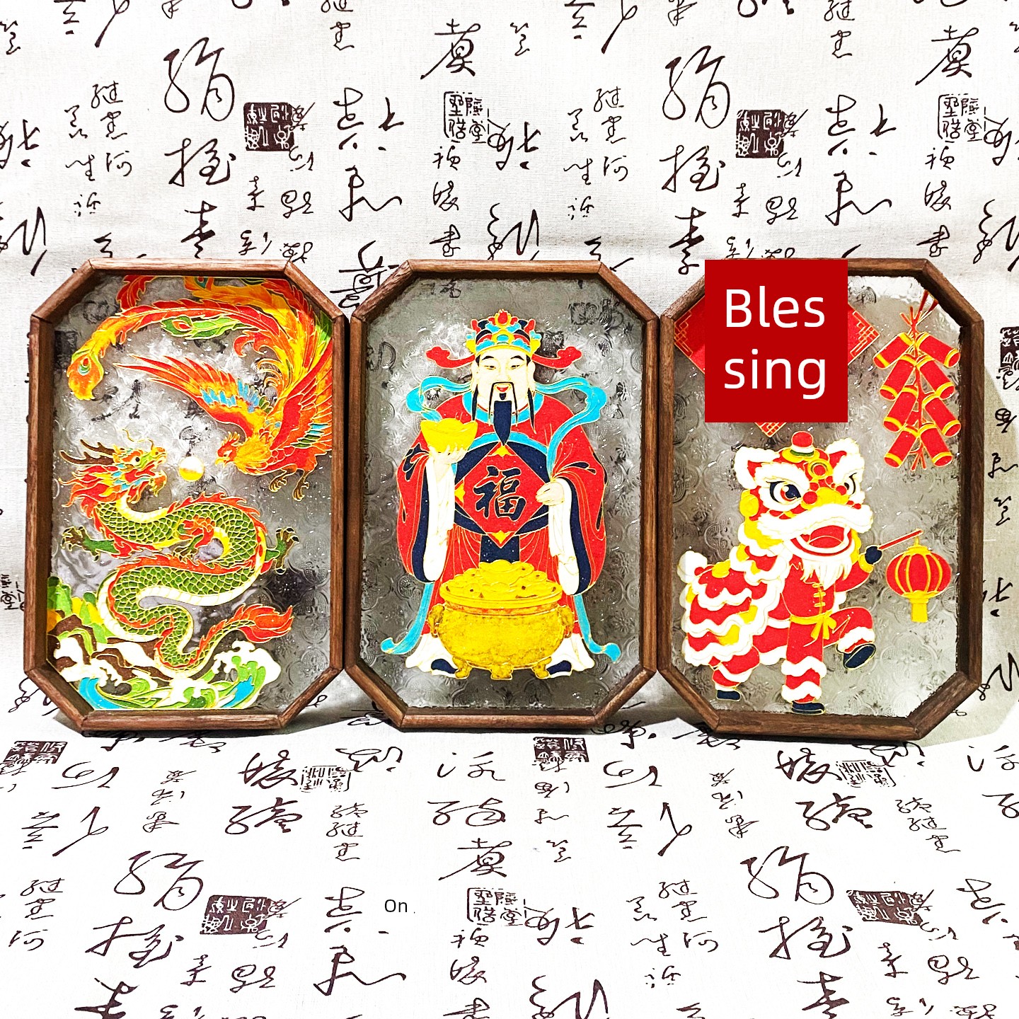 No-Filigree Enamel Craftsmanship, Intangible Cultural Heritage, Handmade DIY Materials, Glass Tea Tray, Cloisonné, Holiday Gift, Team Building Gift