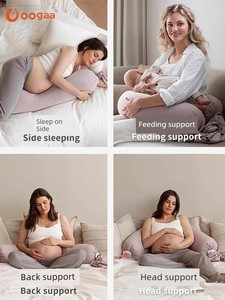 Maternity Pillow for Waist Support, Side Sleeping Pillow, Belly Support Long Pillow, Side Sleeping Cushion, U-Shaped Pil
