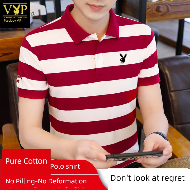 dandy man stripe Have leadership Short sleeve T-shirt