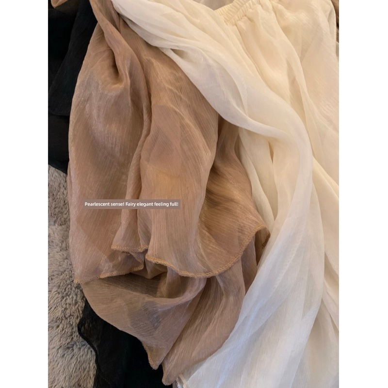 Sense of design Irregular Fat mm Cover your stomach skirt