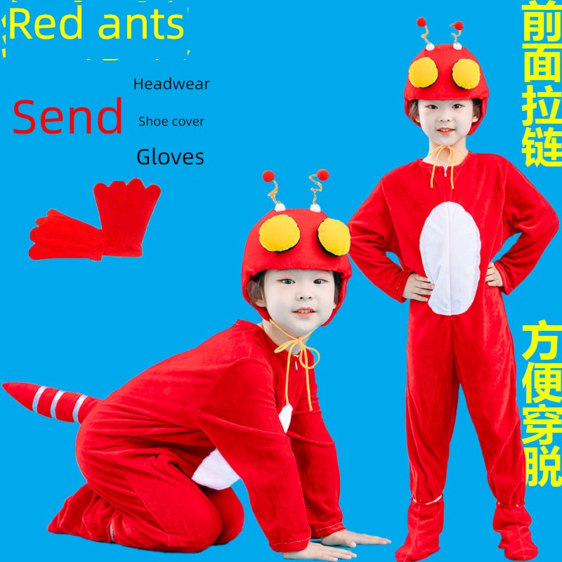 Ants animal cross the river modern drama stage Cartoon costume