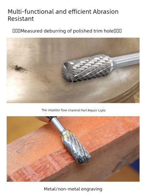 Carbide rotary file metal electric inner grinding head ACFM electric drill grinding drill bit electric frustration tungsten steel milling cutter