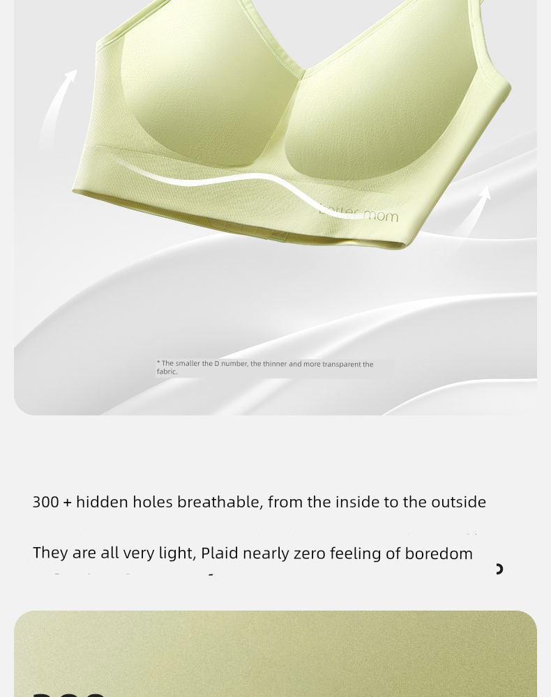October Crystalline Nursing Postpartum Spring and Autumn Bra Pregnant Women — 19
