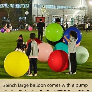 Outdoor Lawn Extra-Large Thickened 36inch Latex Balloons Decoration Children's Explosion-Proof Toys Boys and Girls Park 