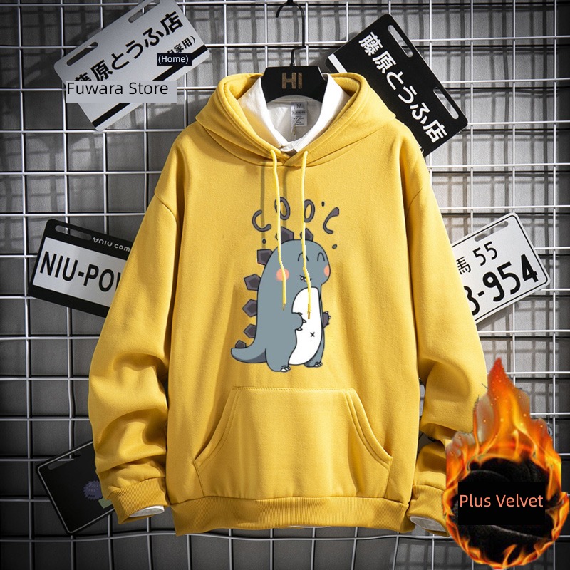 ins Hooded easy Autumn and winter Korean version trend Sweater